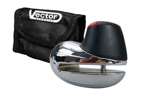 Pièces Quad & Motos - Transport - Garage - Paddock - Bloque-disque VECTOR Mini Disc - Ø6mm - Chromé
