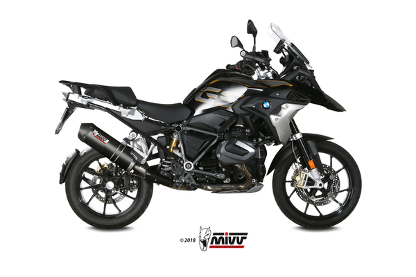 Pièces Quad & Motos - Pièces communes - Silencieux MIVV Oval carbone/casquette carbone BMW R1250GS