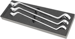 Jeu de clés polygonales à double extrémité, 3 pièces (22-32mm)