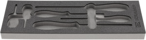 Insert en mousse pour jeu de tournevis PH/PZ 6 pcs