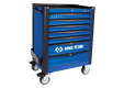 Servante d'atelier 7 tiroirs série Bumper + bleue