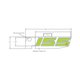 DECAL-TUNNEL, 155 ,LH Polaris origine