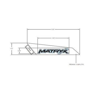 Pièces Quad & Motos - Pièces communes - DECAL-CONSOLE TRIM, MATRYX ,LH Polaris origine