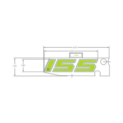 Pièces Quad & Motos - Pièces communes - DECAL-TUNNEL, 155 ,RH Polaris origine