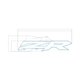 DECAL-RR.DOOR,MID,RZR,LH Polaris origine
