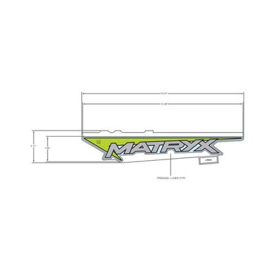 Pièces Quad & Motos - Pièces communes - DECAL-TUNNEL, MATRYX ,LH Polaris origine