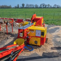 Materiels - Scie circulaire - COMBINE SCIE/FENDEUSE XYLOG 415