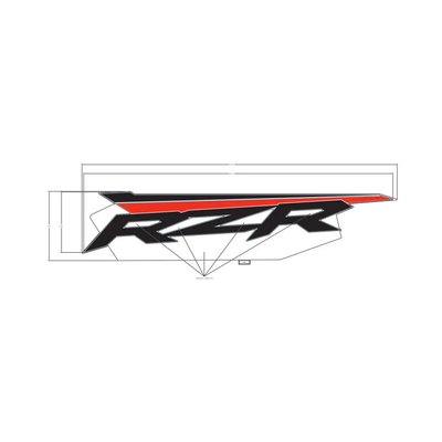 Pièces Quad & Motos - Pièces communes - DECAL-DOOR,LH Polaris origine