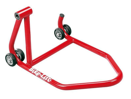 Pièces Quad & Motos - Transport - Garage - Paddock - Béquille de stand arrière monobras BIKE LIFT prise gauche rouge - RS-16