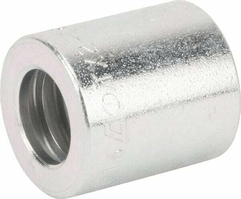 Pièces agricoles - Hydraulique - Jupe à sertir Ø27x29,7mm DN10 acier / zingué Alfagomma