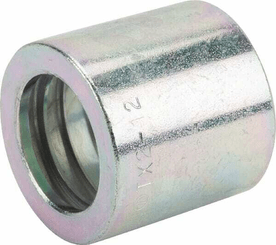 Pièces agricoles - Hydraulique - Jupe à sertir Ø38x36mm DN20 acier / zingué Alfagomma