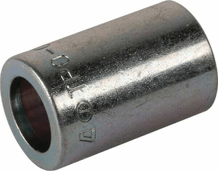 Pièces agricoles - Hydraulique - Jupe à sertir Ø17x26,5mm DN6 acier / zingué Alfagomma