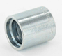 Jupe à sertir Ø27x29,7mm DN10 acier / zingué Alfagomma
