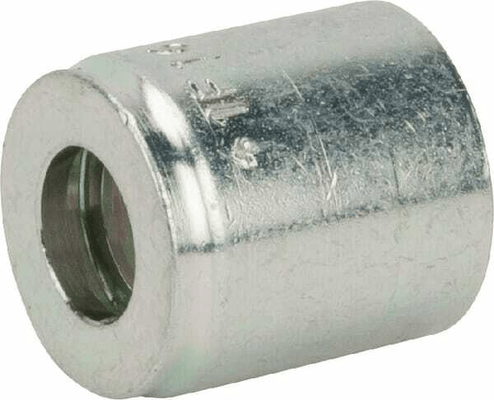 Pièces agricoles - Hydraulique - Jupe à sertir Ø23x24,7mm DN6 acier / zingué Alfagomma