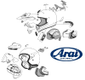 Coiffe intérieure ARAI Dry-Cool taille M/L 10mm (épaisseur standard M) pour casque Rebel/Chaser-V/Chaser-V PRO