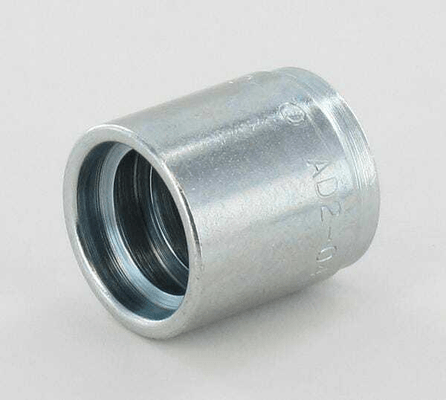 Pièces agricoles - Hydraulique - Jupe à sertir Ø23x24,7mm DN6 acier / zingué Alfagomma