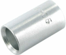 Jupe à sertir Ø17x30mm DN8 acier / chromé Alfagomma