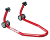 Béquille de stand universelle BIKE-LIFT pour roue avant rouge - FS-10