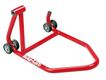 Béquille de stand arrière monobras BIKE LIFT prise gauche rouge - RS-16