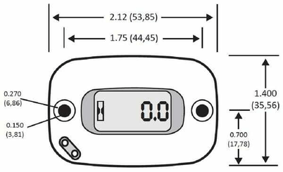 Pièces agricoles - Moteurs pièce adaptable - Compte-tr/compteur hor. Sendec