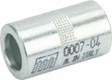 Jupe à sertir Ø17x29mm DN6 acier / zingué