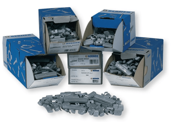 Boulonnerie, quincaillerie - Meubles, rangements - Assortiment masses d'équilibrage type 84 "basic" 5G à 30G (par 1)