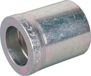 Pièces agricoles - Hydraulique - Jupe à sertir Ø33x37,5mm DN16 acier / zingué Alfagomma