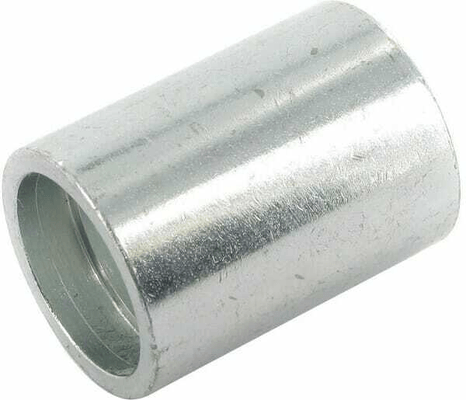 Pièces agricoles - Hydraulique - Jupe à sertir Ø25x34mm DN13 acier / chromé Alfagomma