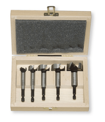Boulonnerie, quincaillerie - Meubles, rangements - Coffret de 5 mèches à façonner 1/4"" (par 1)