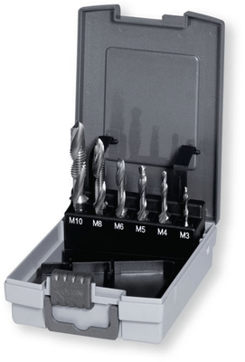 Boulonnerie, quincaillerie - Meubles, rangements - Coffret HSS 1/4" Prêt à visser M 3 - M 10 (par 1)