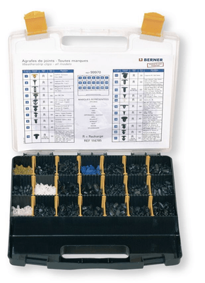 Boulonnerie, quincaillerie - Meubles, rangements - Coffret agrafes de joints (par 1)