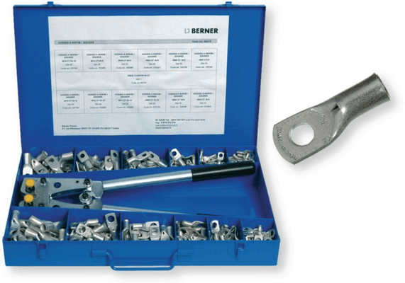 Boulonnerie, quincaillerie - Meubles, rangements - Coffret de cosses CT et pinces - 281 pcs (par 1)