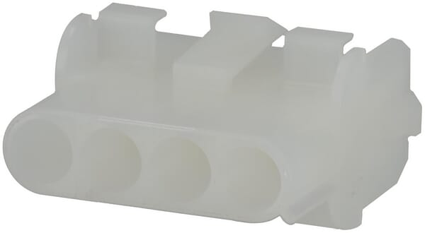 Pièces agricoles - Electricité - Boîtier de connecteur femelle Mate-N-lock, 4 voies, 1 rangée