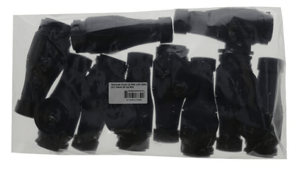 Pièces agricoles - Electricité - Fiche de remorque 13 broches, plastique, 12V, type long, bornes à vis (paquet de 10 pièces)
