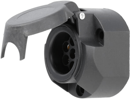 Pièces agricoles - Electricité - Prise de remorque 7 pôles, plastique, 12V, bornes à vis