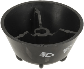 Pièces agricoles - Electricité - Cache interrupteur rotatif klaxon et feux 12/24V, 3 positions