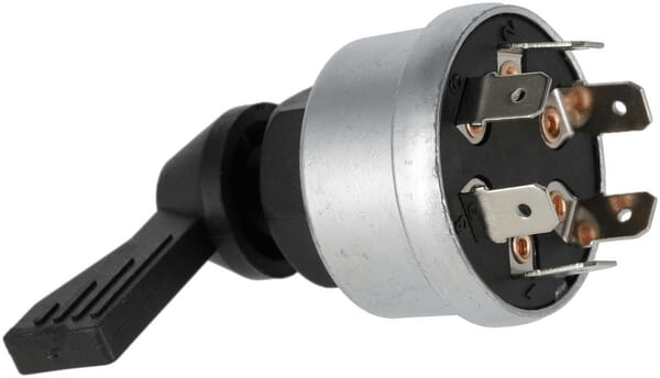 Pièces agricoles - Electricité - Commutateur rotatif de clignotants 12/24V, 3 positions