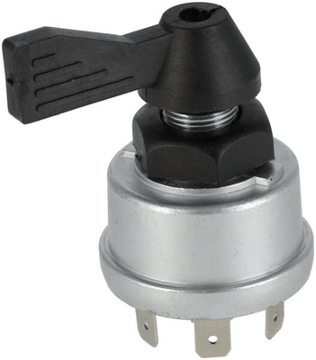 Pièces agricoles - Electricité - Commutateur rotatif de clignotants 12/24V, 3 positions