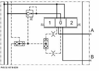Pièces agricoles - Hydraulique - Module de base PVB 157-B-6230