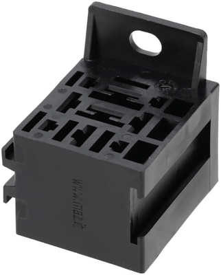 Pièces agricoles - Electricité - Mini-prise de relais avec support, 5 x 6,3 mm 4 x 2,8 mm