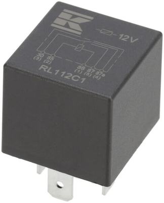 Pièces agricoles - Electricité - Mini relais 12V, inverseur, 30A/40A, sans support