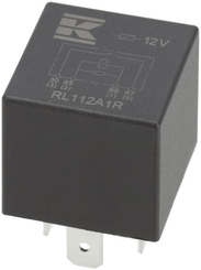 Pièces agricoles - Electricité - Relais 12V, normalement ouvert, 40A, avec résistance, sans support.