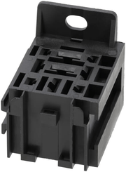 Pièces agricoles - Electricité - Mini-prise de relais avec support, 5 x 6,3 mm 4 x 2,8 mm, avec prise d'extension