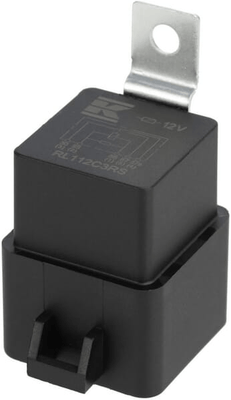 Pièces agricoles - Electricité - Mini relais 12V, inverseur, 30/40A, avec résistance, avec cadre et support enfichable