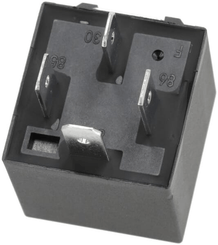 Pièces agricoles - Electricité - Mini relais 24V, normalement ouvert, 20A, avec résistance, avec support