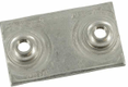 Plaque à souder simple inox GR.3