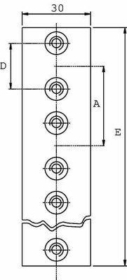 Pièces agricoles - Hydraulique - Regle à souder RS1-349/10