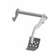 WELD-BRAKE PEDAL,RED Polaris origine