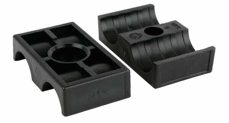 Pièces agricoles - Hydraulique - Bride pour tuyau PP 18/18 mm (5)