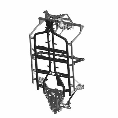 Pièces Quad & Motos - Pièces communes - WELD-MAIN,FRAME,CREW,BLK Polaris origine